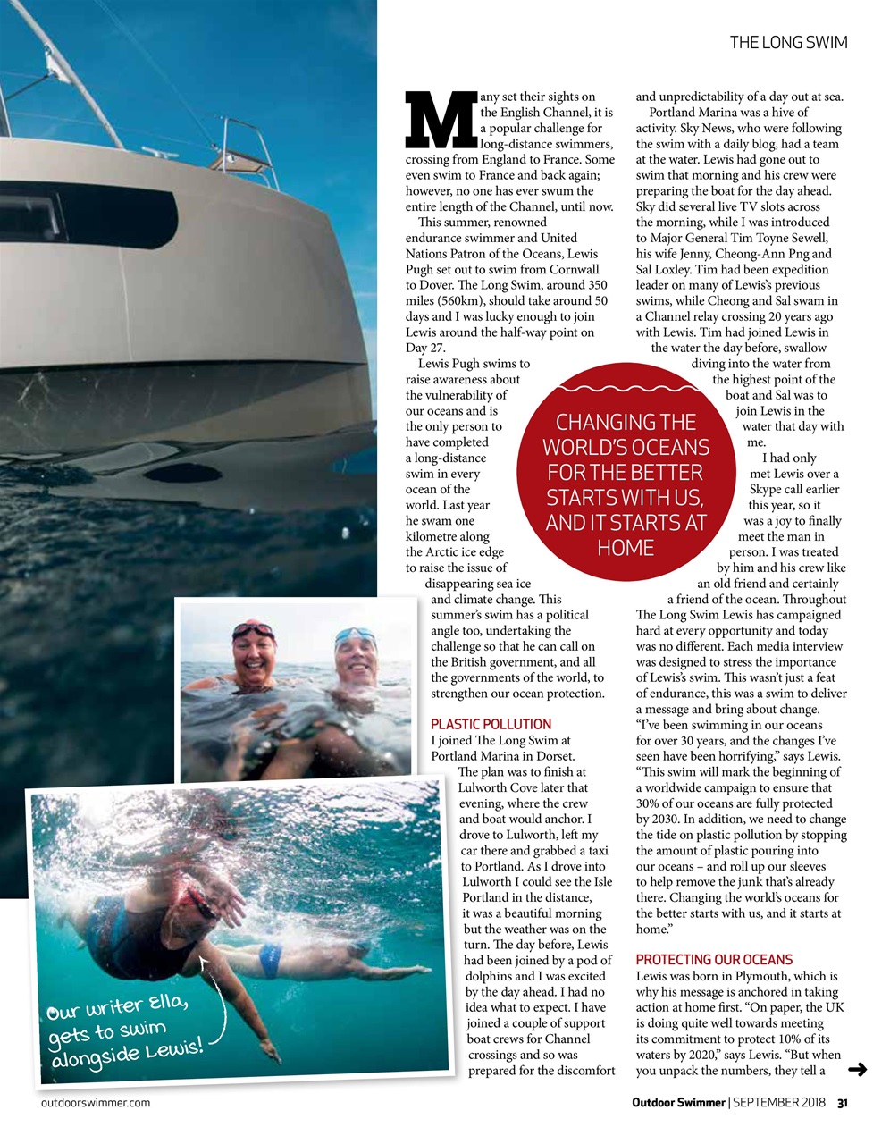 Outdoor Swimmer Preview Pages