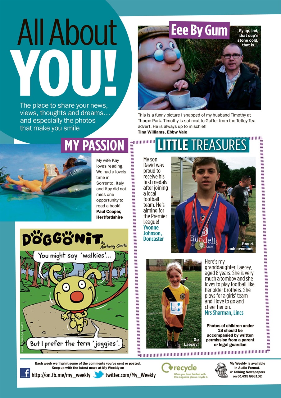 My Weekly Preview Pages