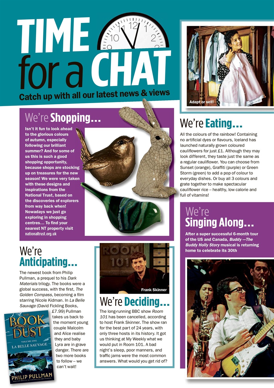 My Weekly Preview Pages