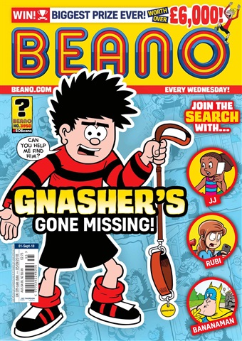 Beano issue 1st September 2018