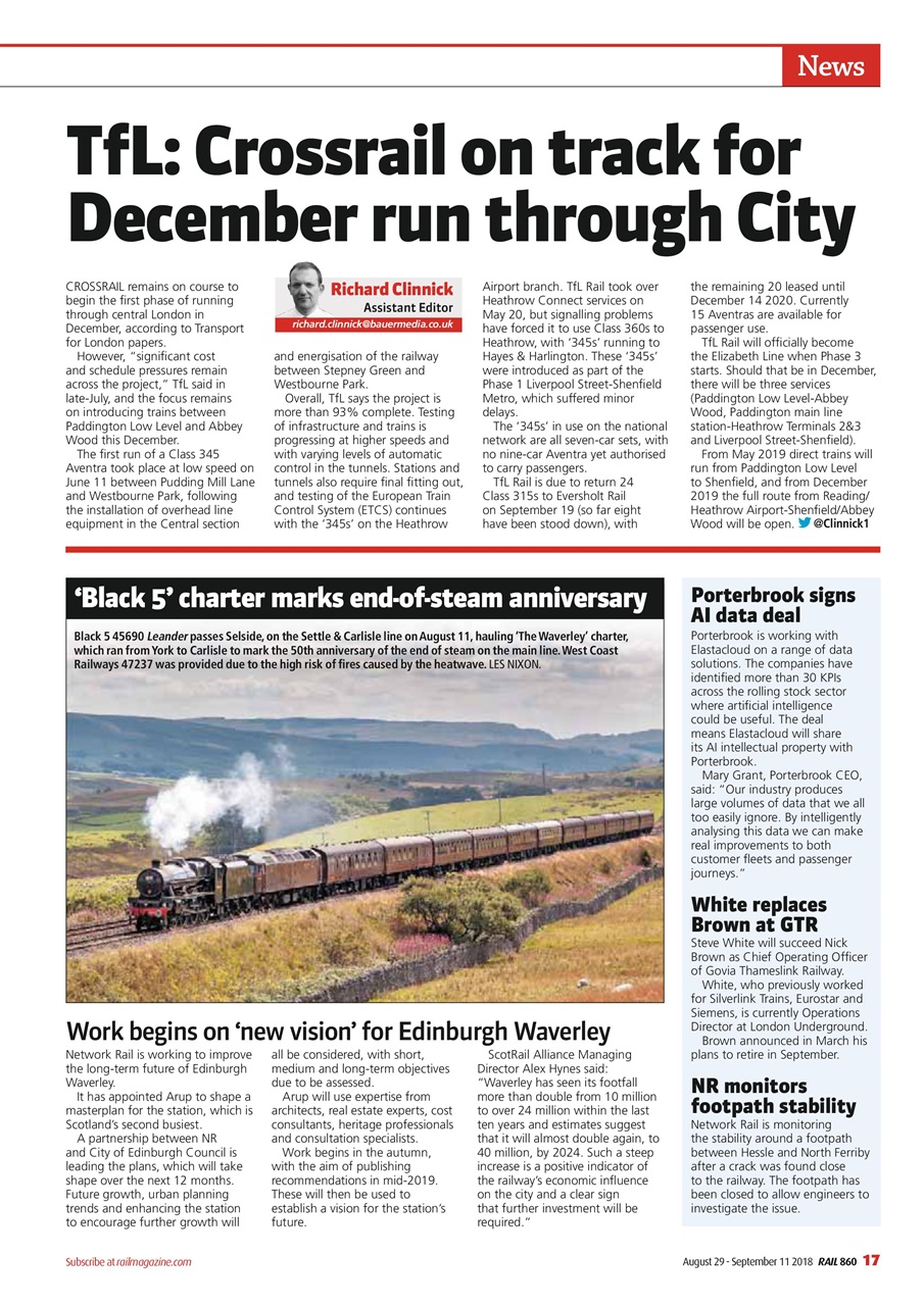 Rail Preview Pages