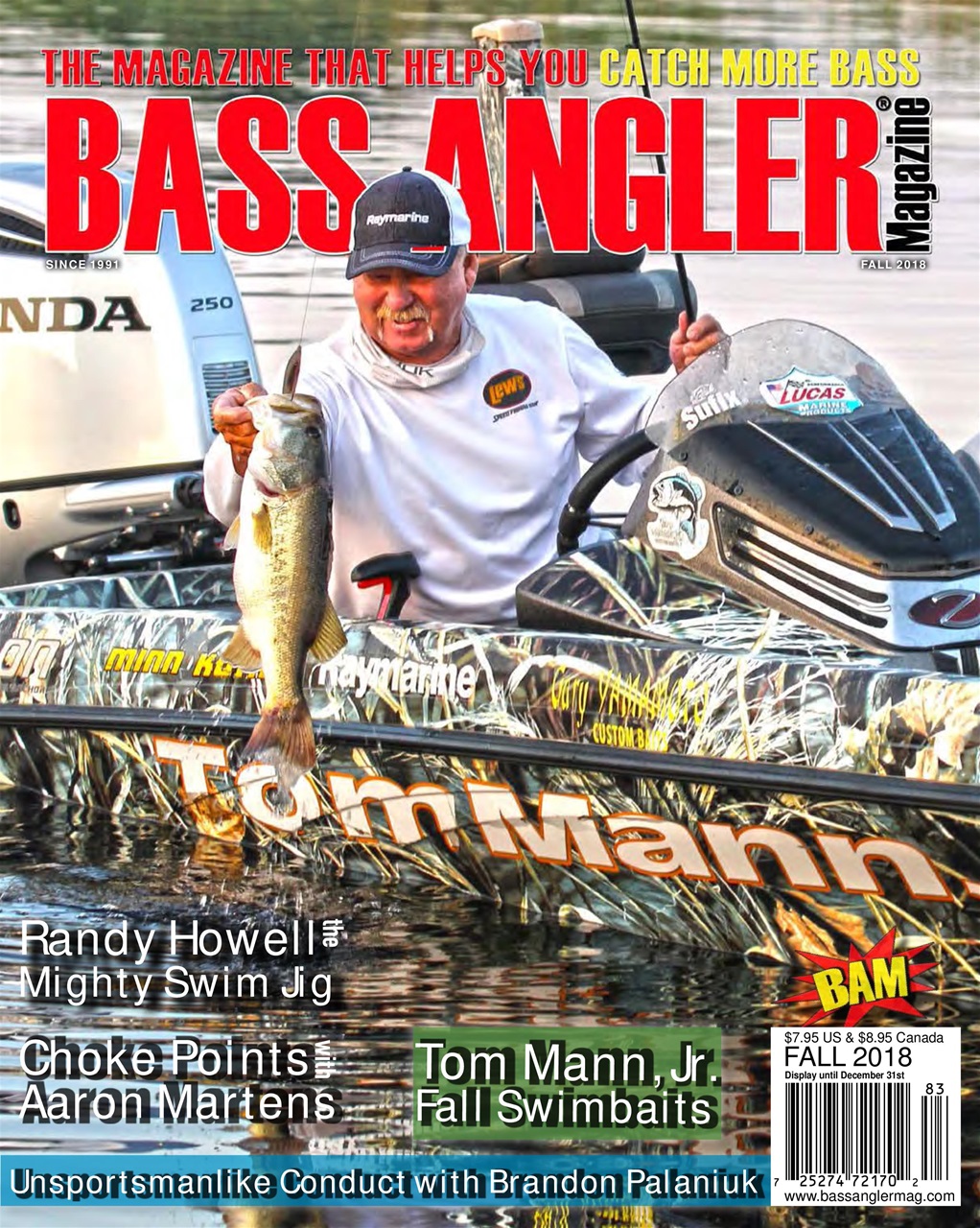 BASS ANGLER MAGAZINE Preview Pages