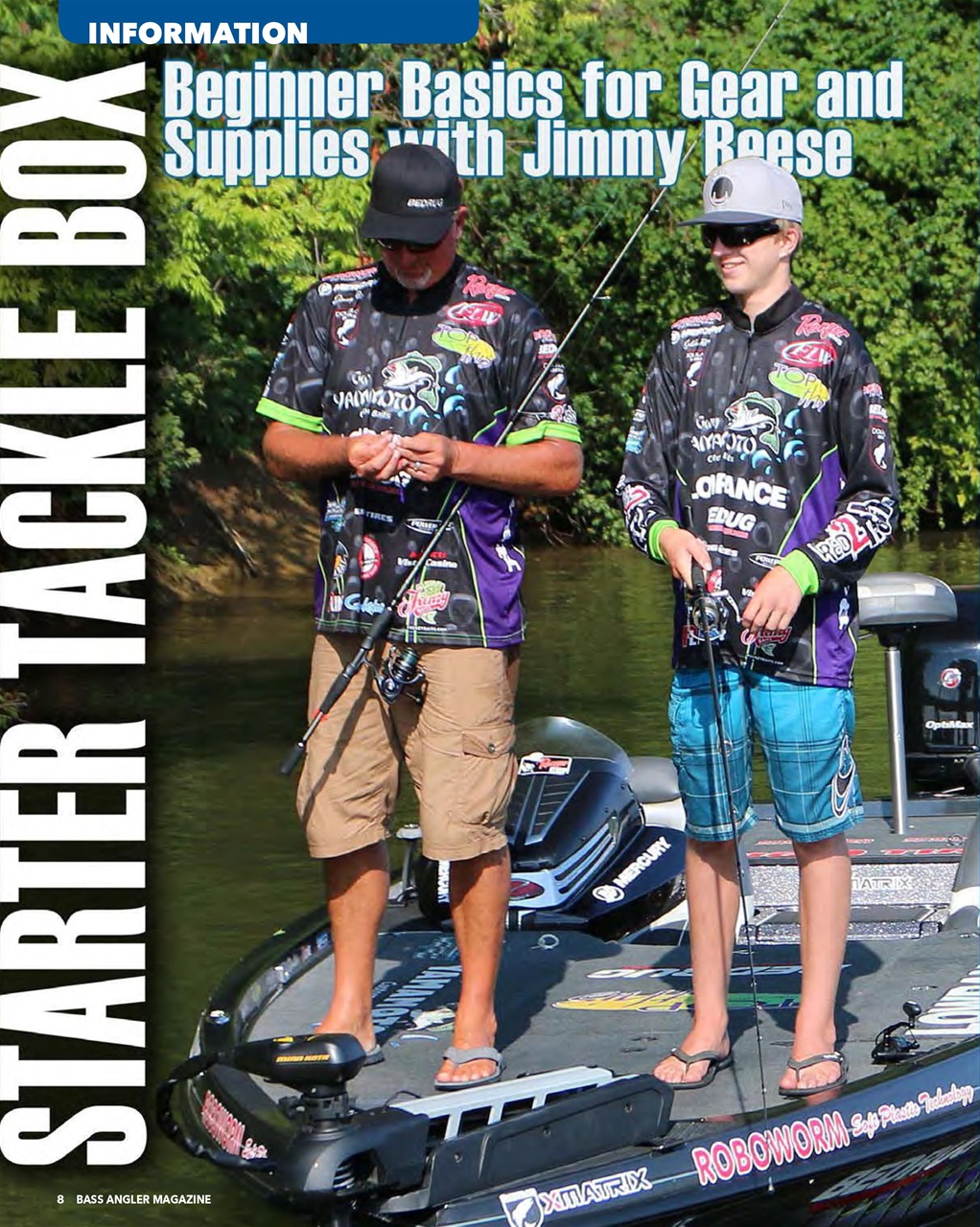 BASS ANGLER MAGAZINE Preview Pages