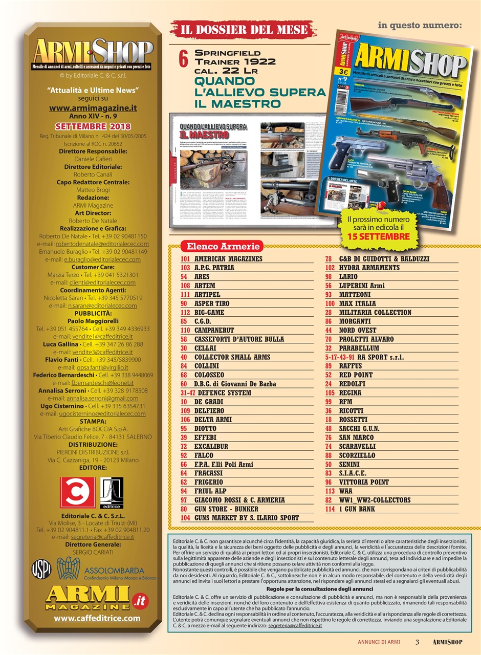 ARMI SHOP Preview Pages