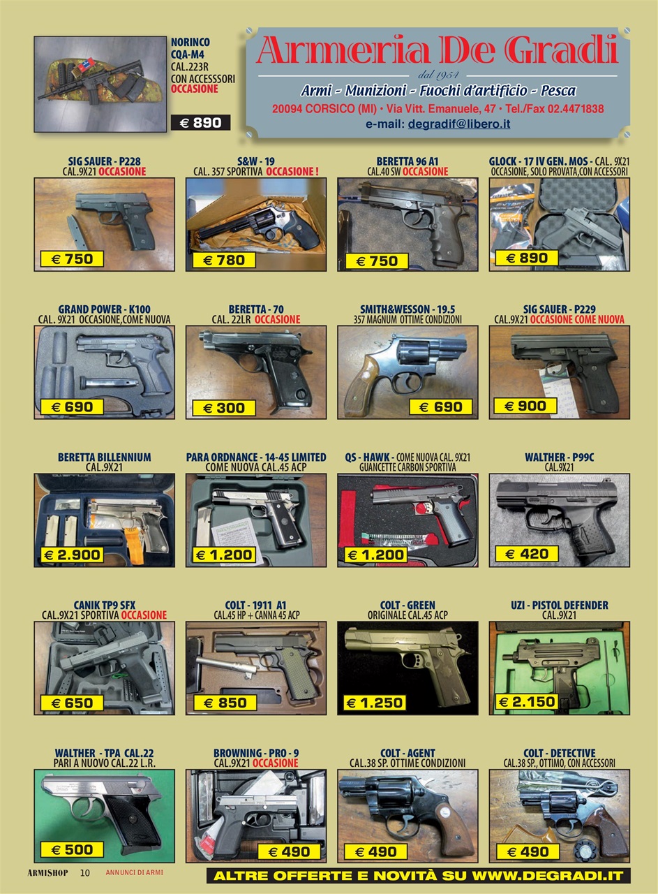 ARMI SHOP Preview Pages