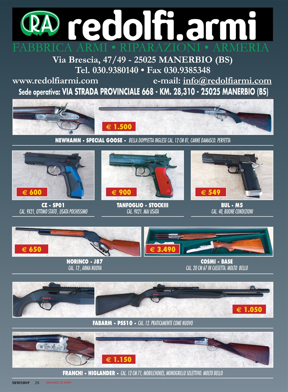 ARMI SHOP Preview Pages