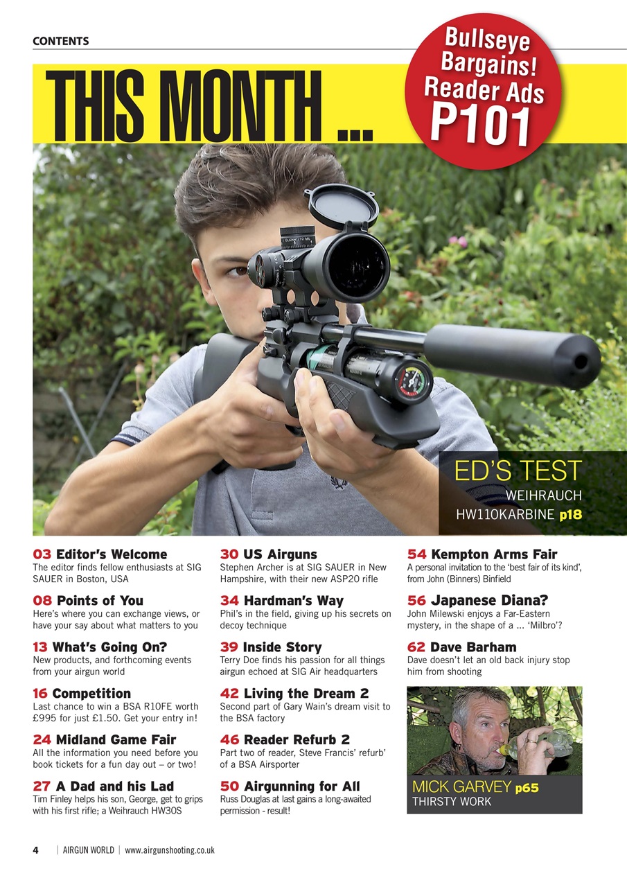 Airgun World Preview Pages