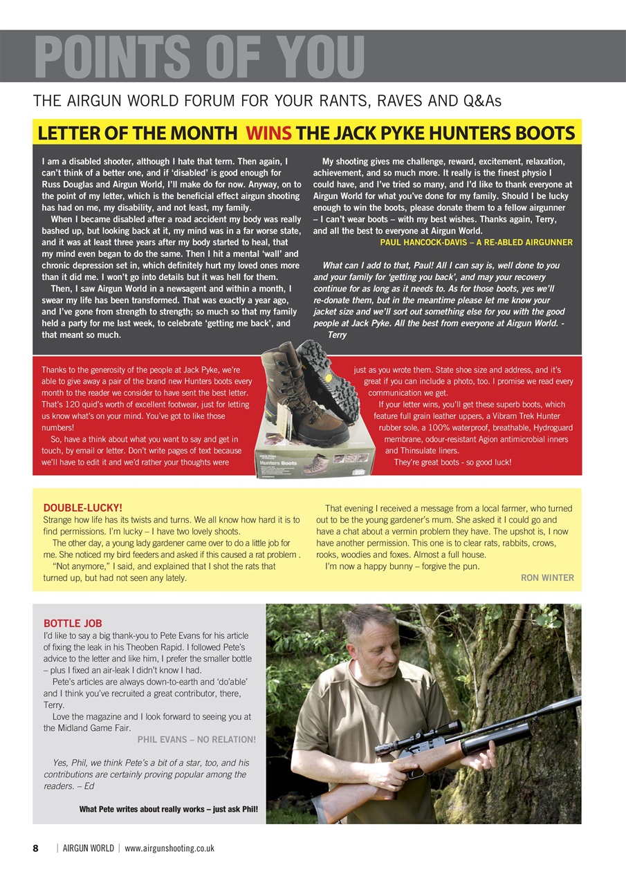 Airgun World Preview Pages