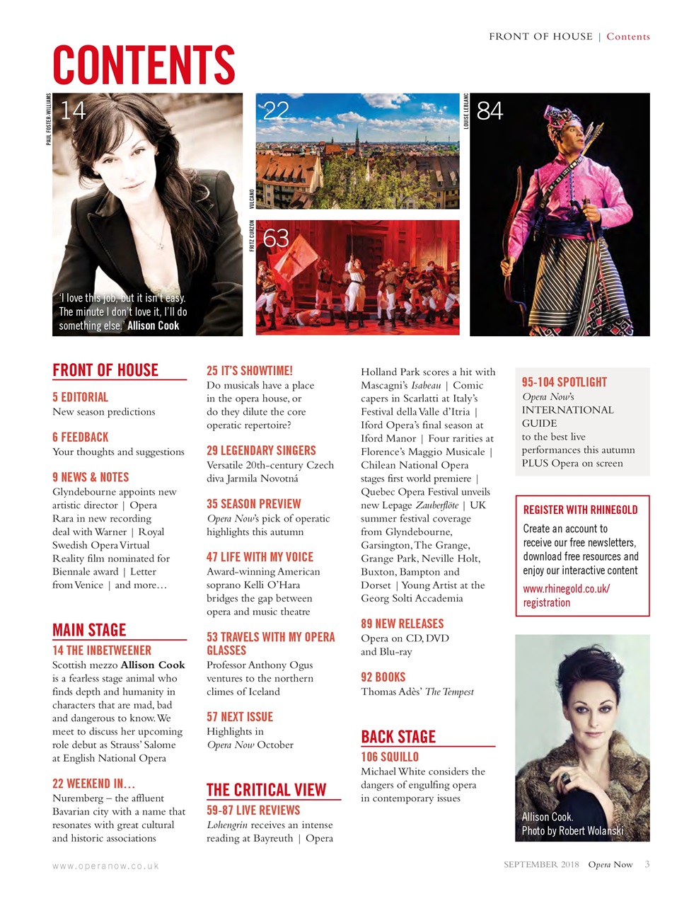 Opera Now Preview Pages