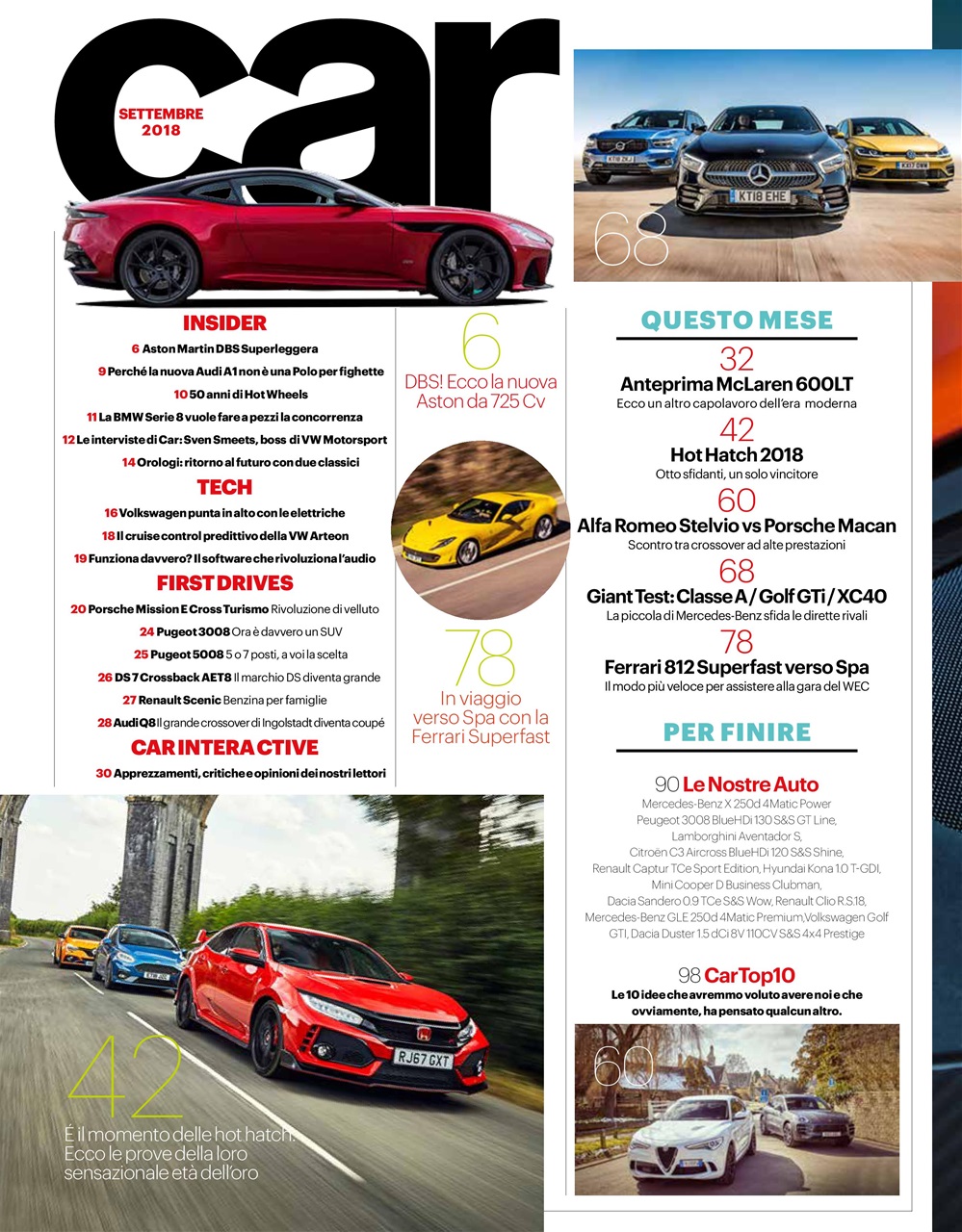 CAR magazine Italia Preview Pages