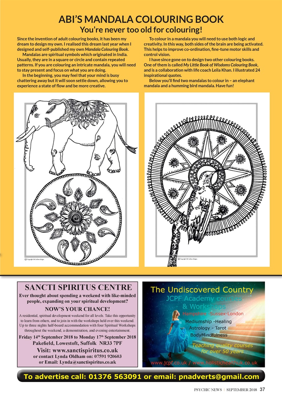 Psychic News Preview Pages
