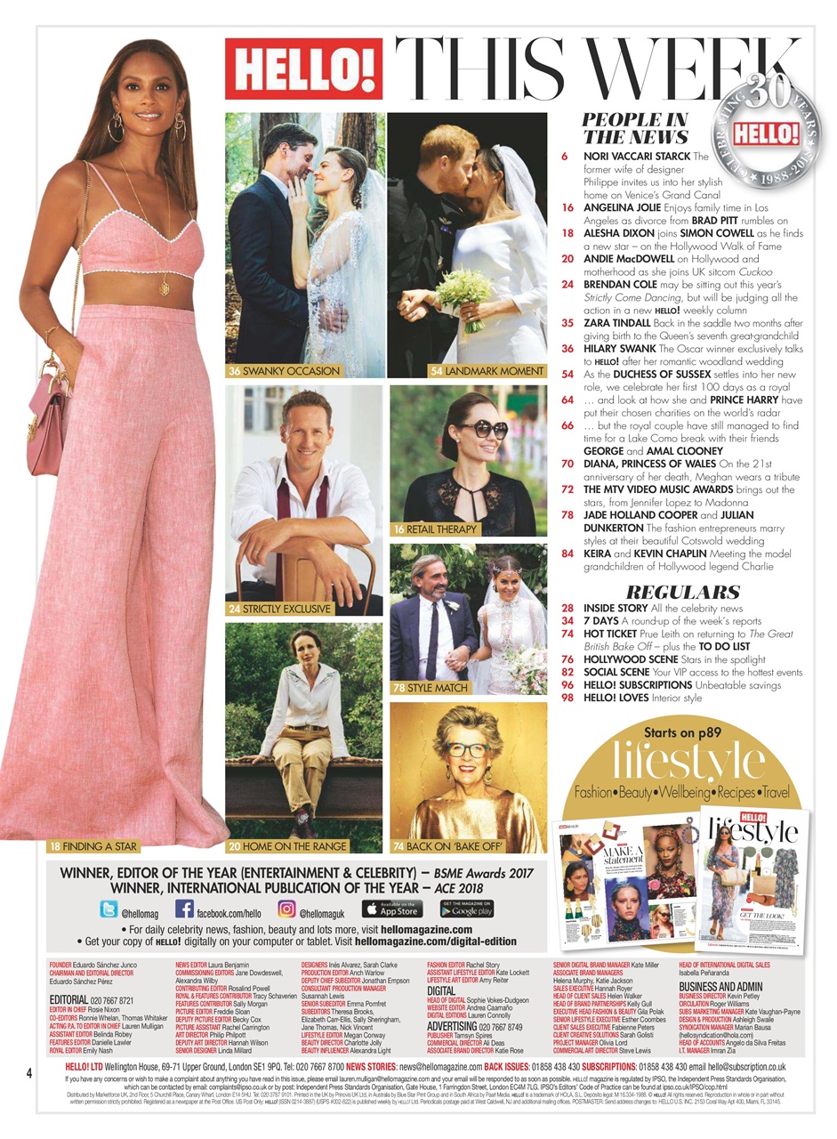 Hello! Magazine Preview Pages