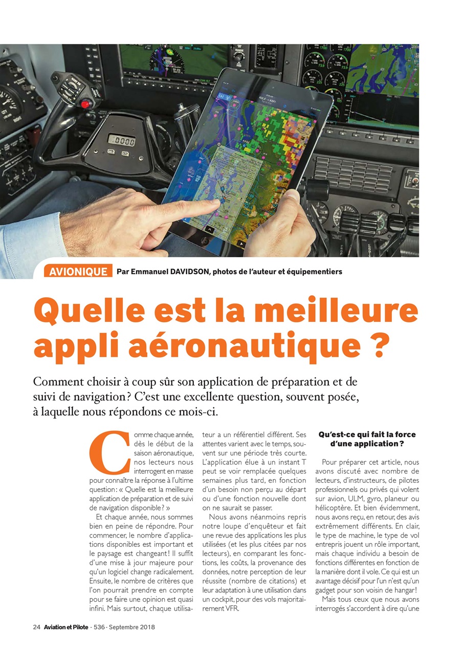 Aviation et Pilote Preview Pages