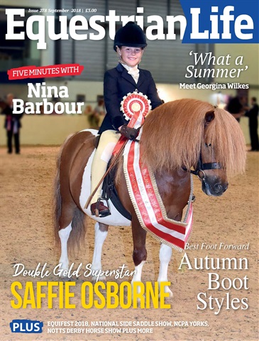 Equestrian Life Magazine issue September 2018