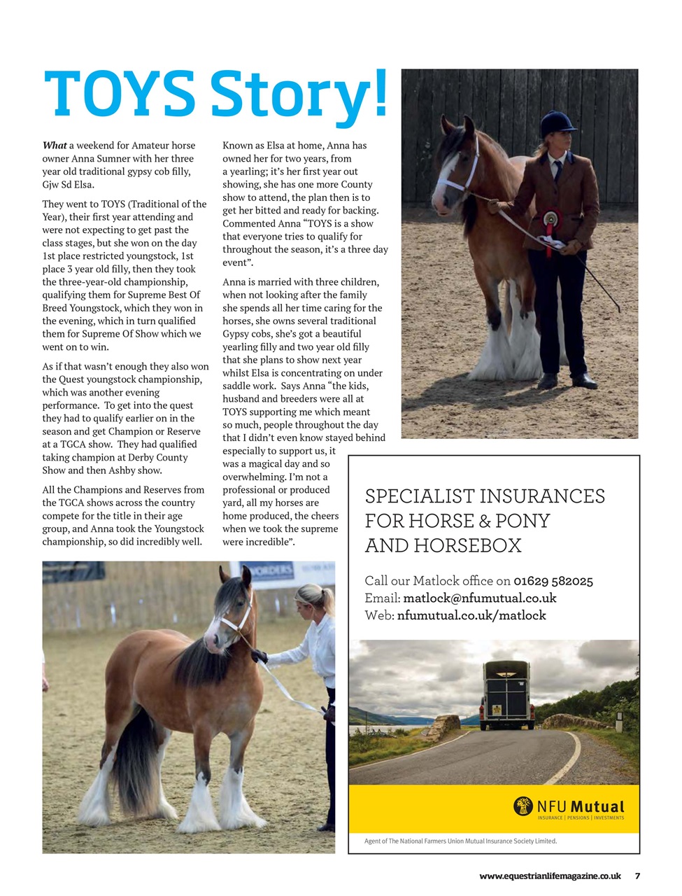Equestrian Life Magazine Preview Pages