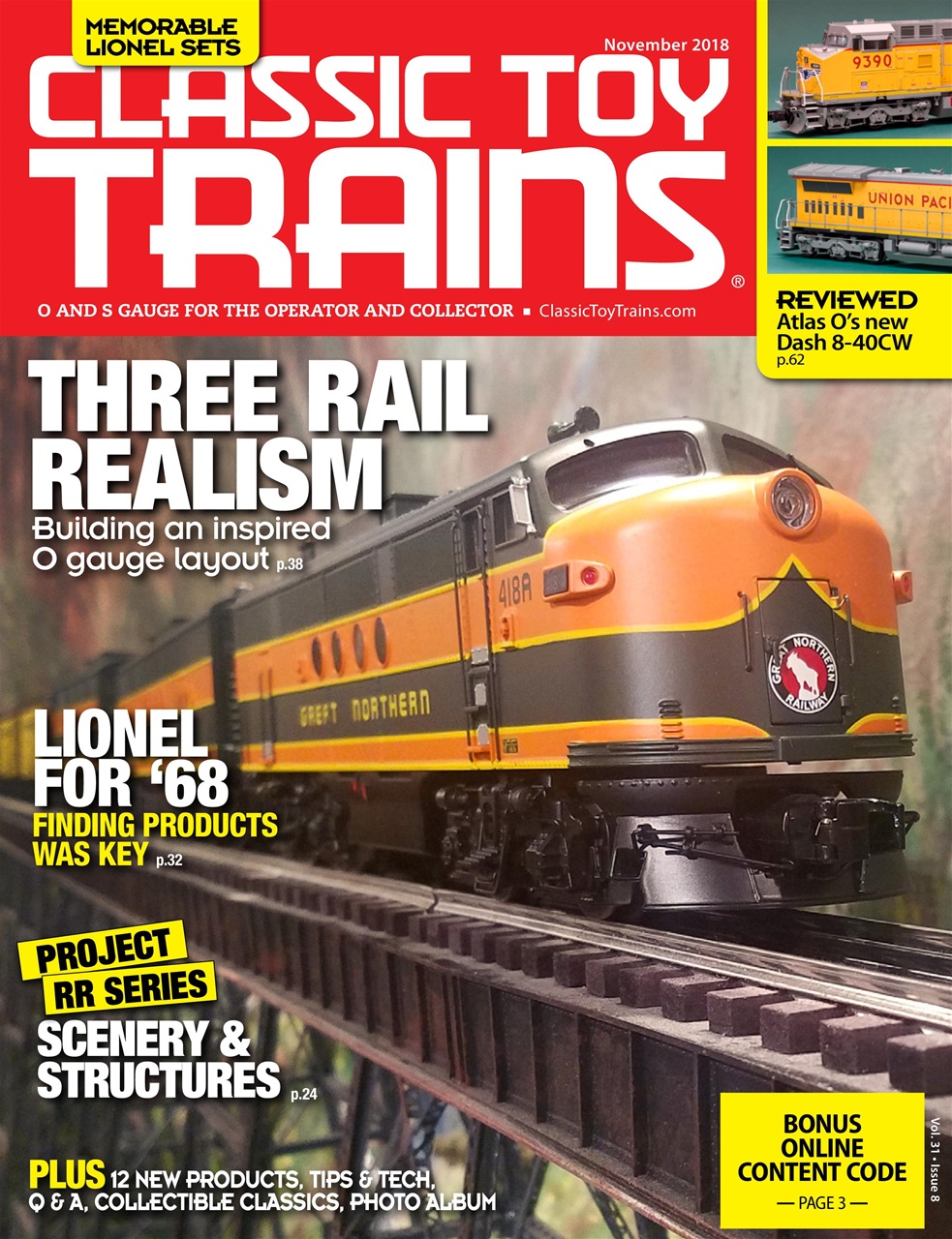 Classic Toy Trains Preview Pages
