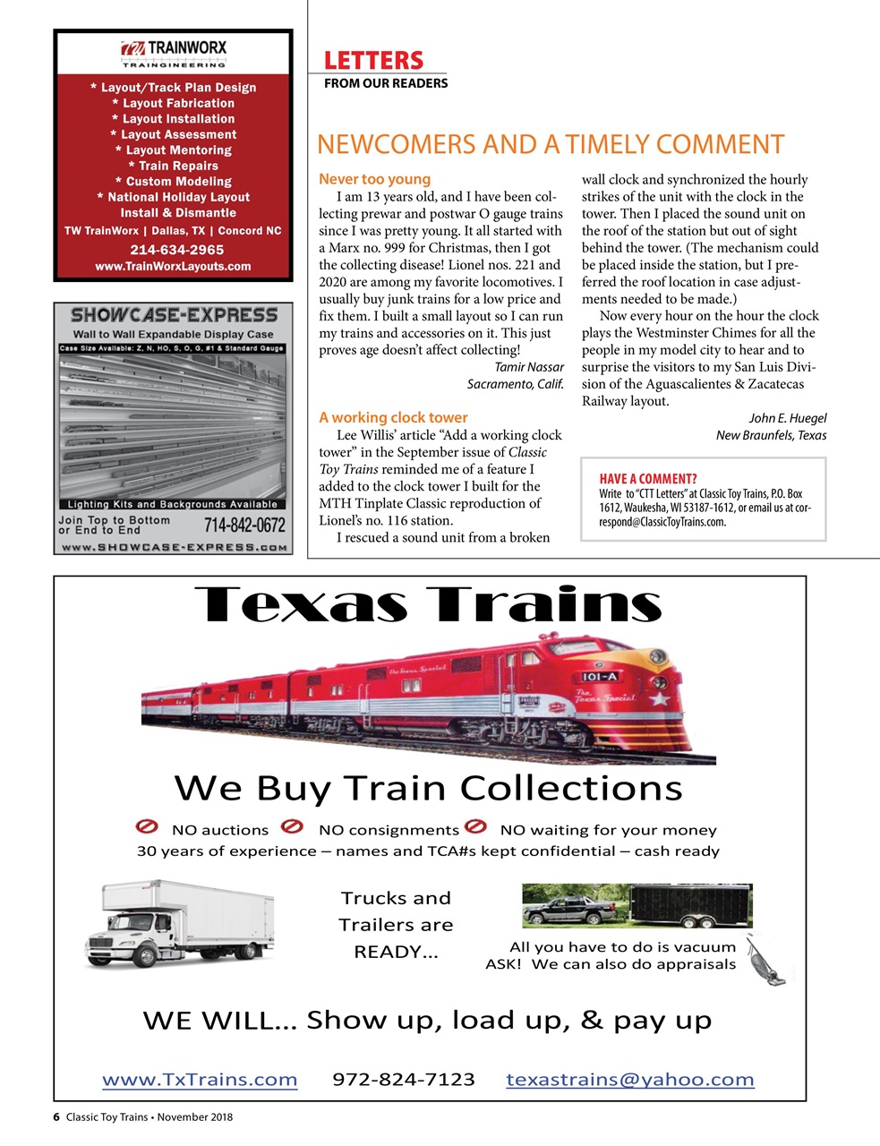 Classic Toy Trains Preview Pages