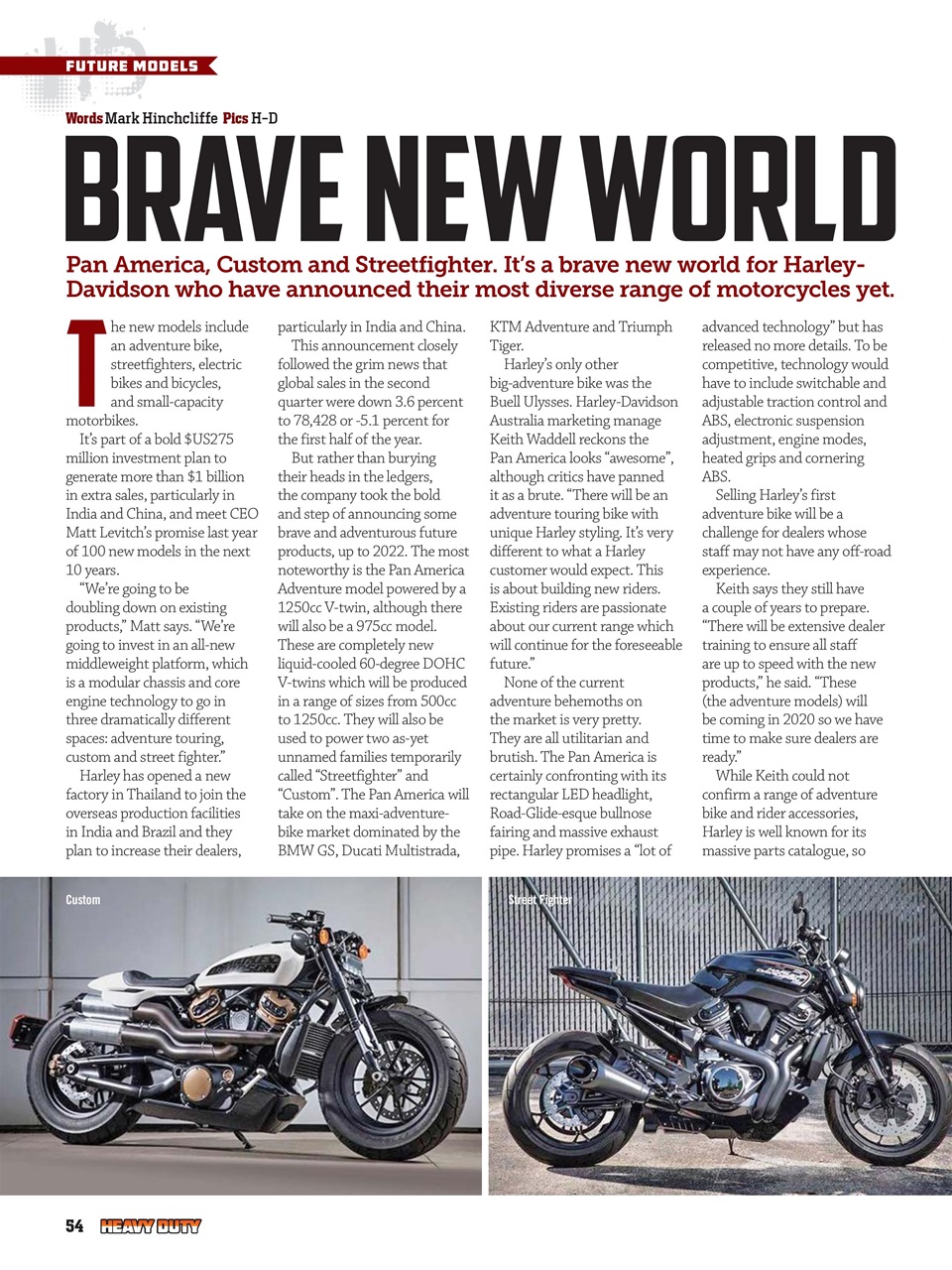 Heavy Duty Preview Pages