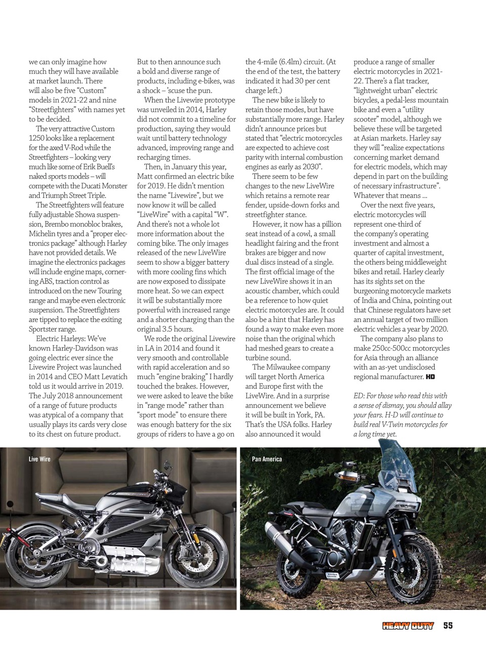 Heavy Duty Preview Pages
