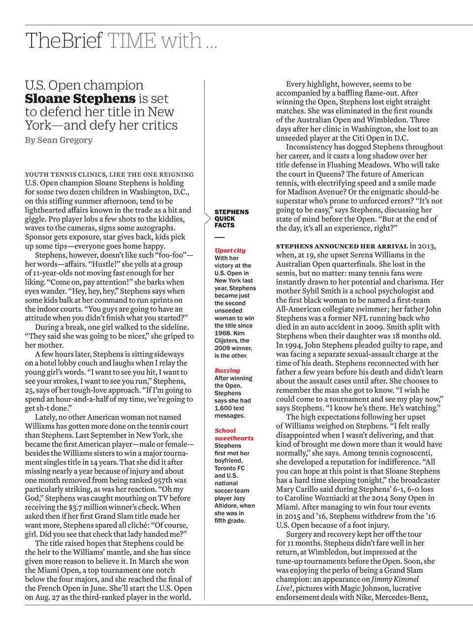 TIME Magazine Europe Preview Pages