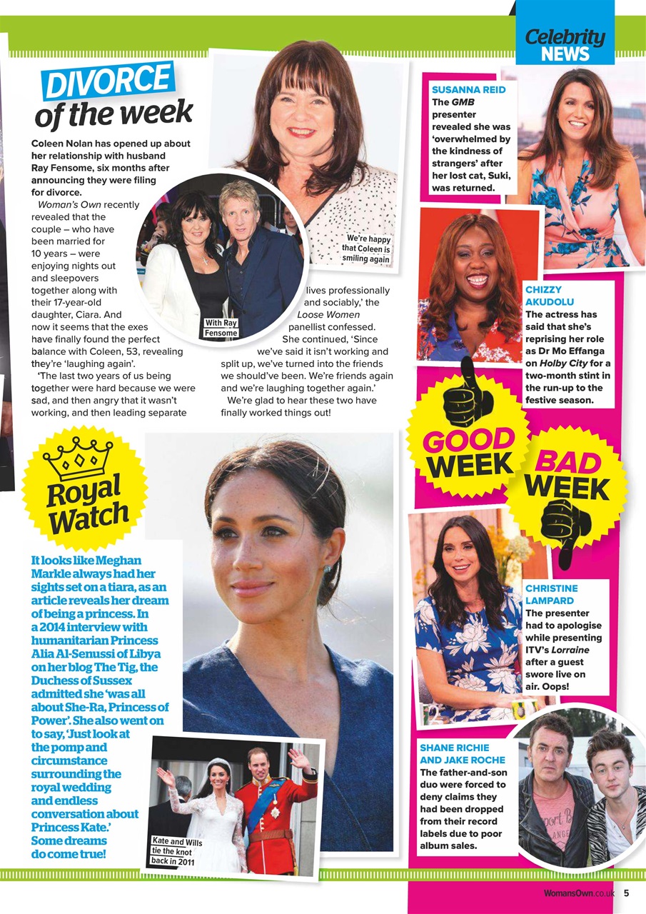 Woman's Own Preview Pages