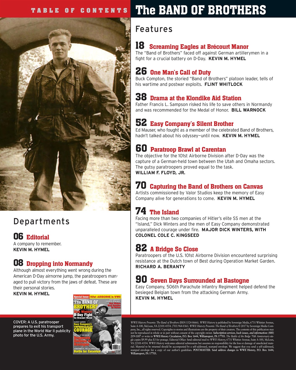 Military Heritage Preview Pages