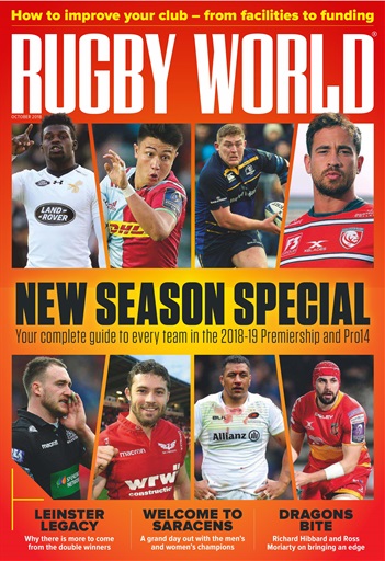 Rugby World Magazine - October 2018 Back Issue