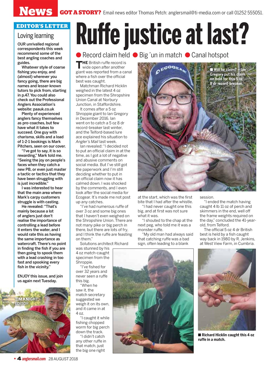 Anglers Mail Preview Pages