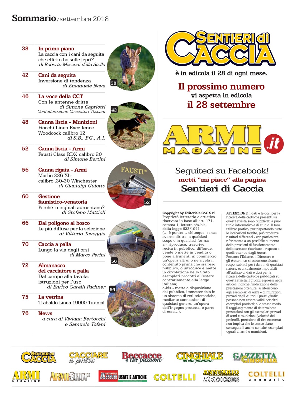 SENTIERI DI CACCIA Preview Pages