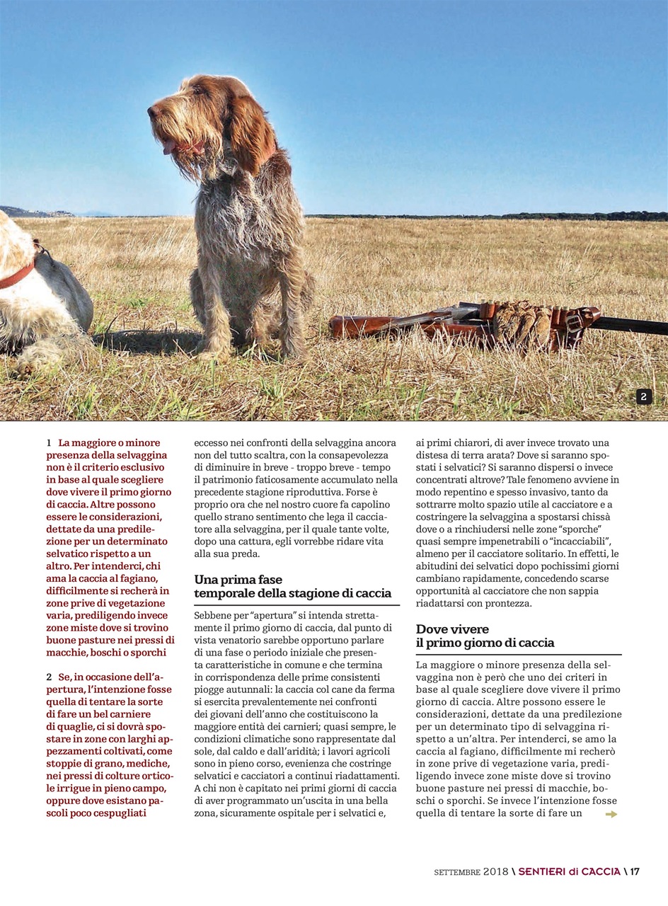 SENTIERI DI CACCIA Preview Pages
