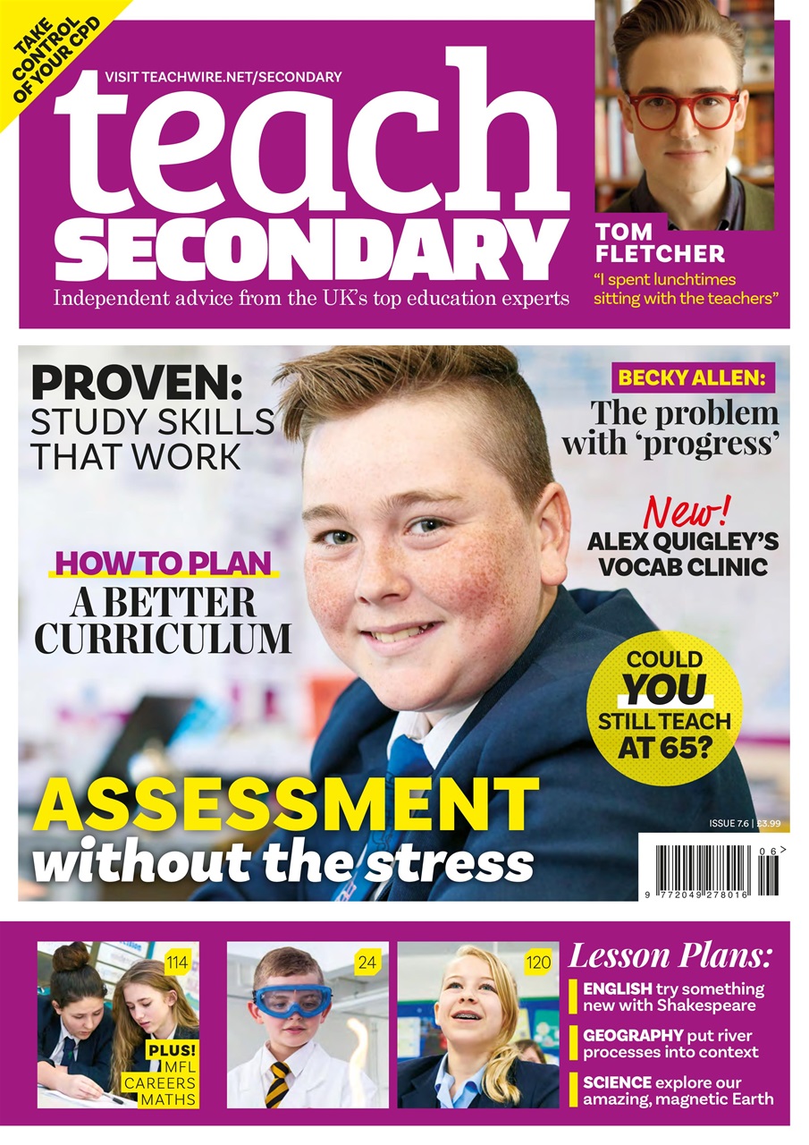 Teach Secondary Preview Pages