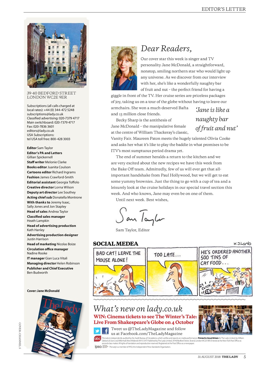 The Lady Preview Pages