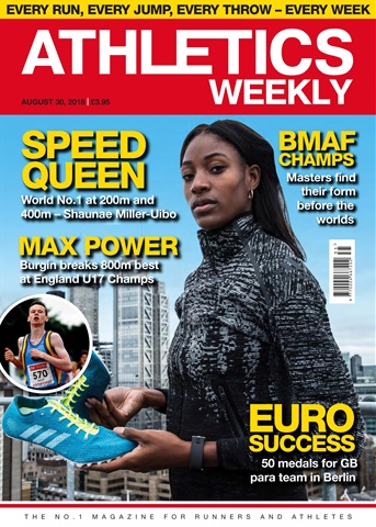 AW – Athletics Weekly Magazine issue 30 August 2018