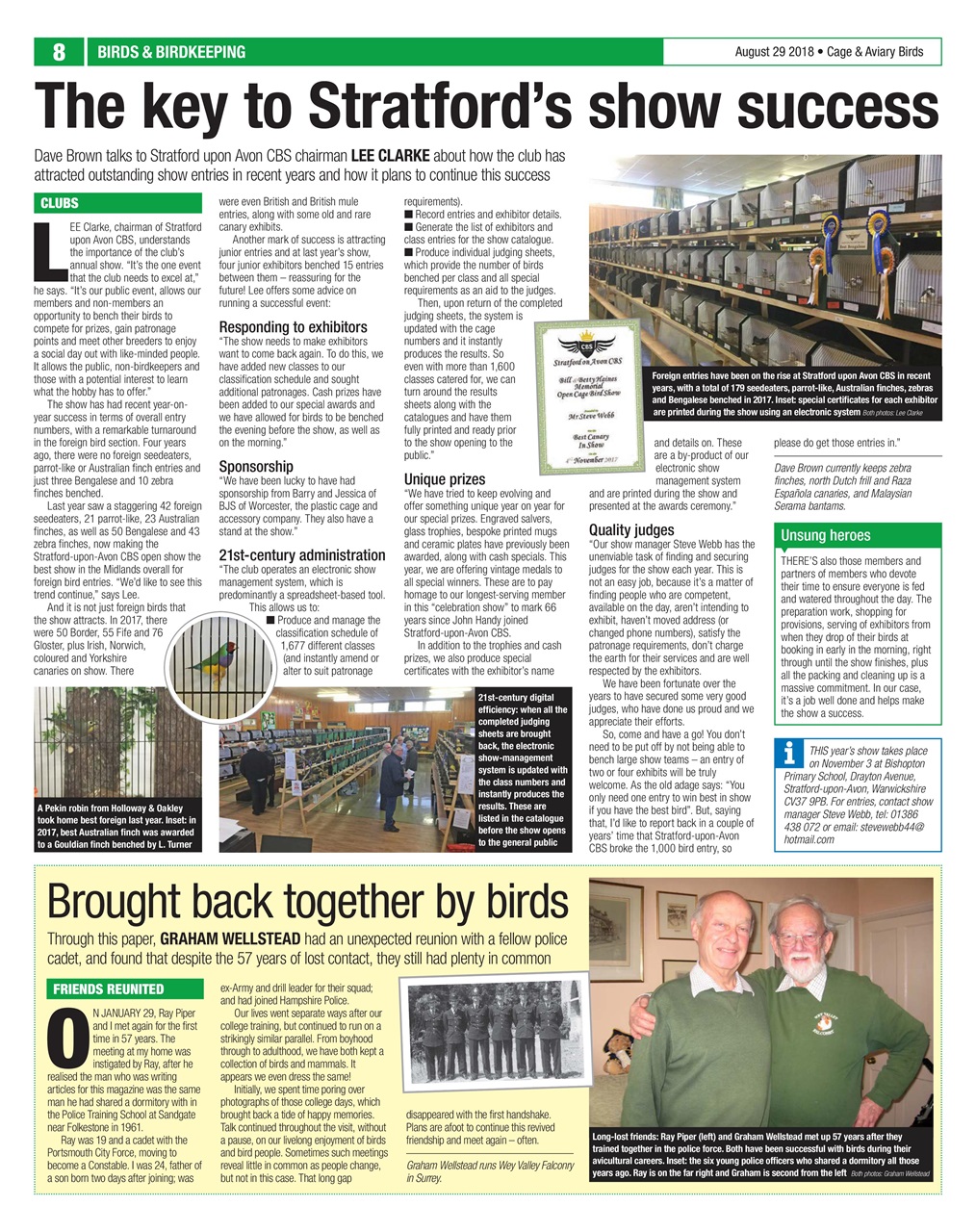 Cage & Aviary Birds Preview Pages