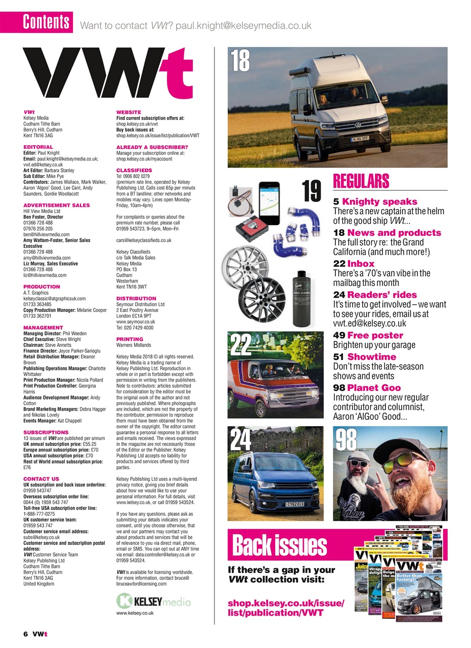 VWt Magazine Preview Pages