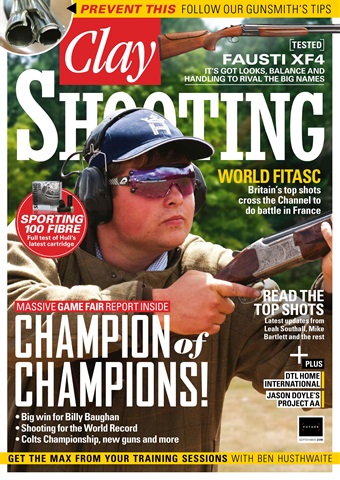 Clay Shooting issue September 2018