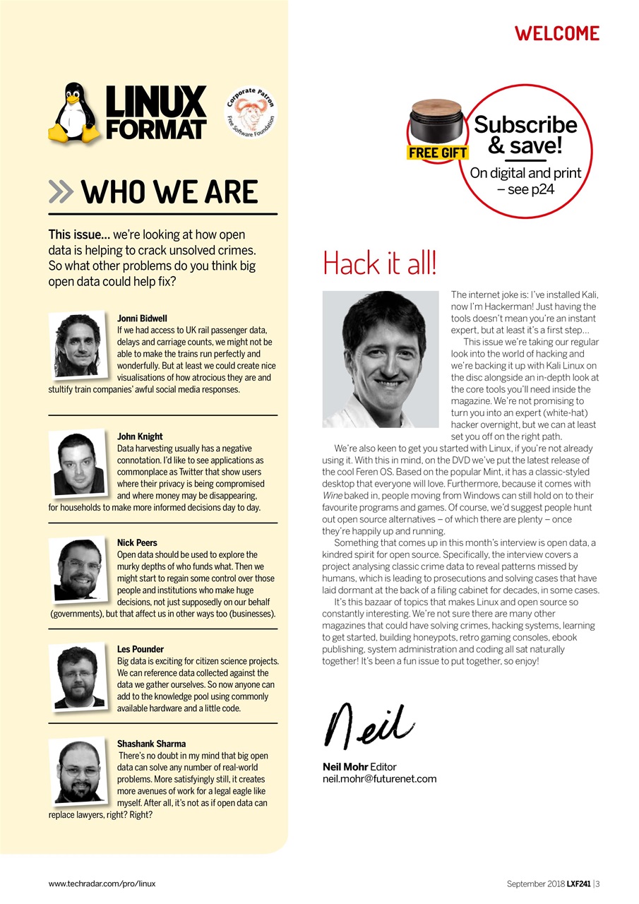 Linux Format Preview Pages