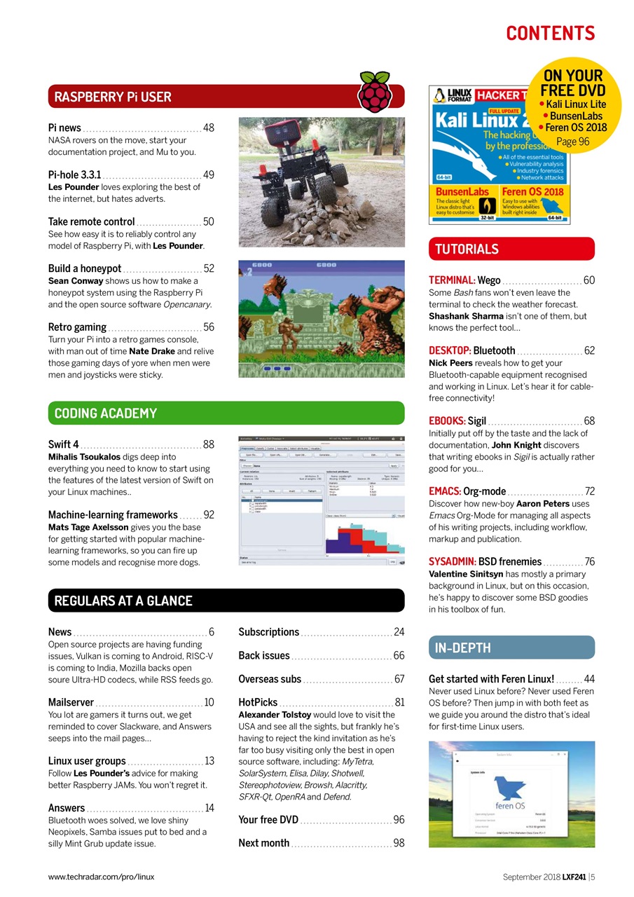 Linux Format Preview Pages