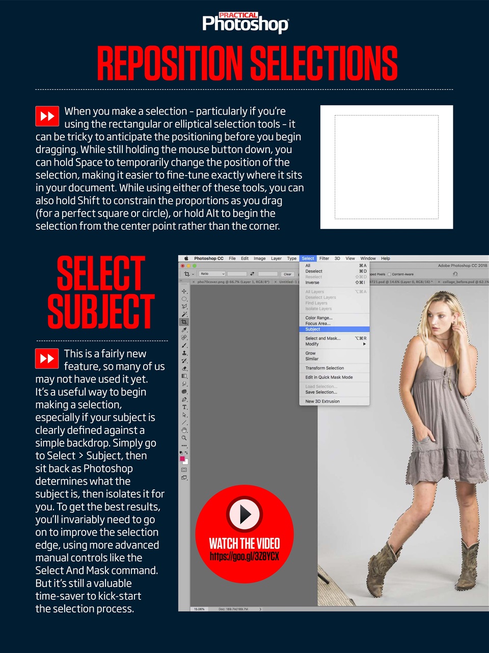 Practical Photoshop Preview Pages