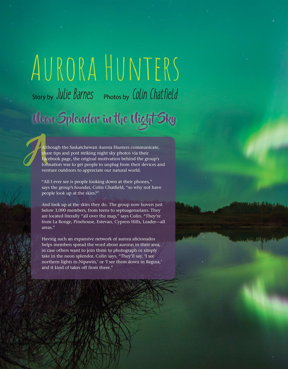 Prairies North Magazine Preview Pages