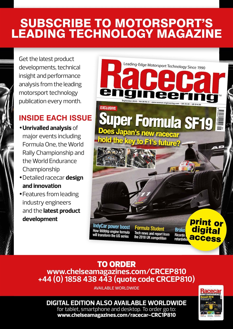 Racecar Engineering Preview Pages