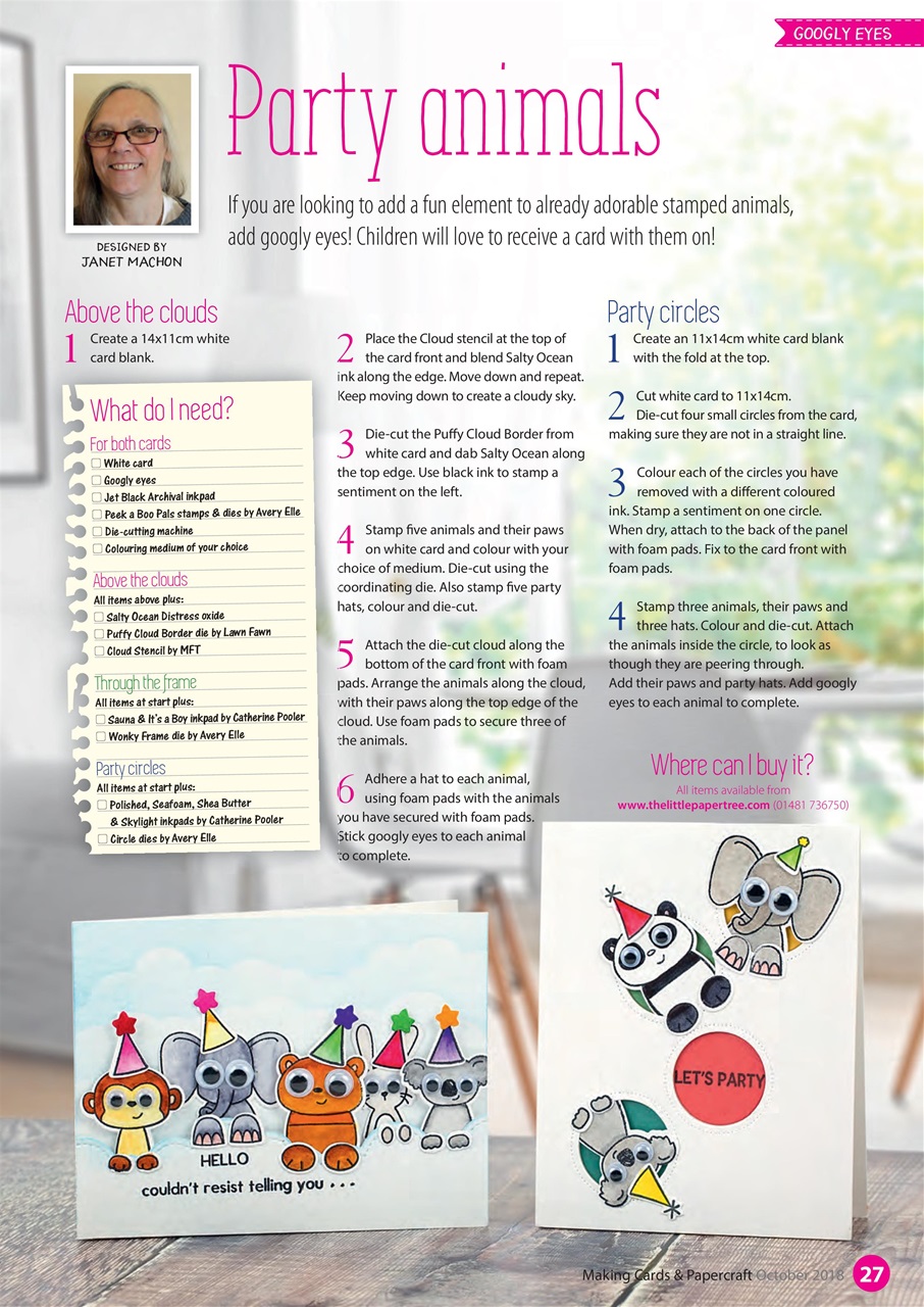 Making Cards & Papercraft Preview Pages