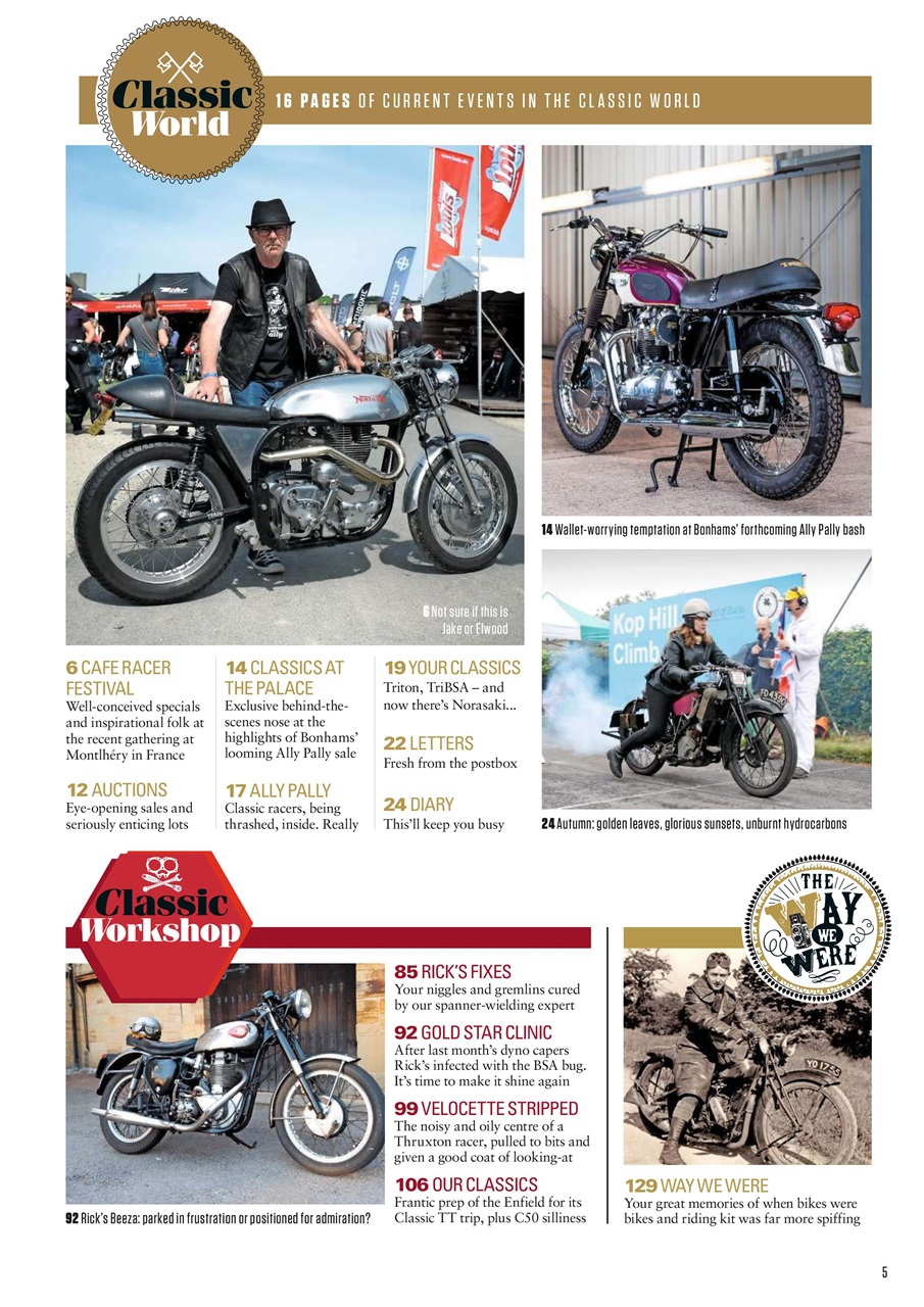Classic Bike Preview Pages