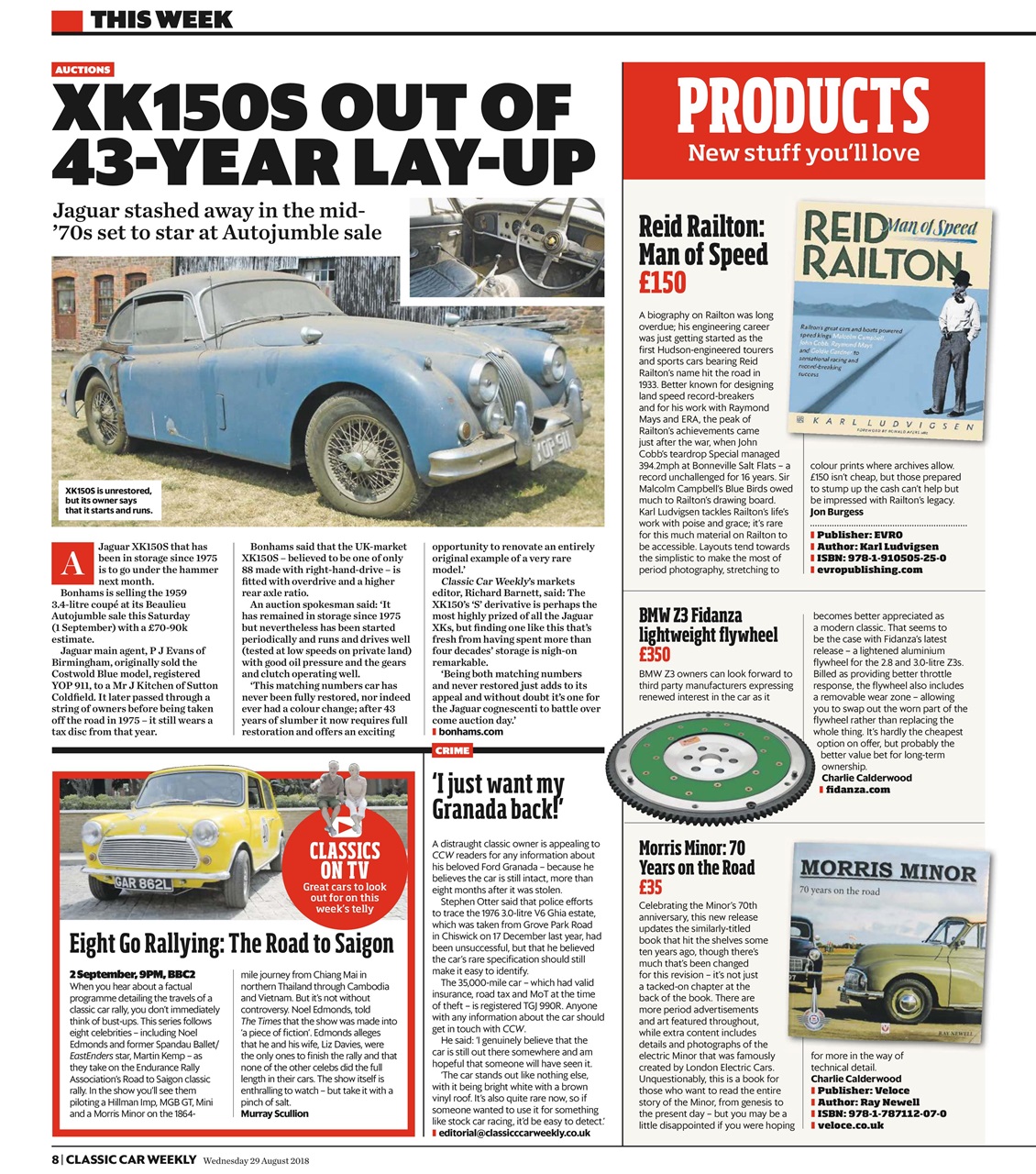 Classic Car Weekly Preview Pages