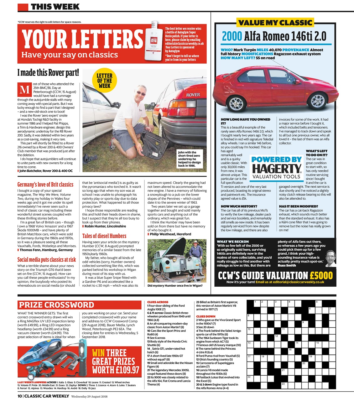 Classic Car Weekly Preview Pages