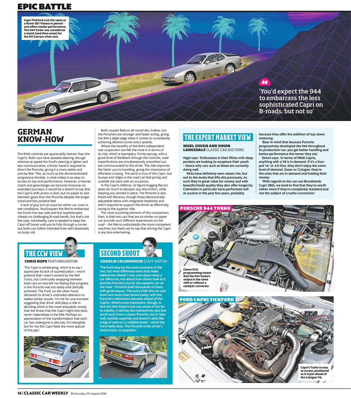 Classic Car Weekly Preview Pages