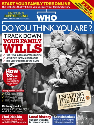 Who Do You Think You Are? issue September 2018