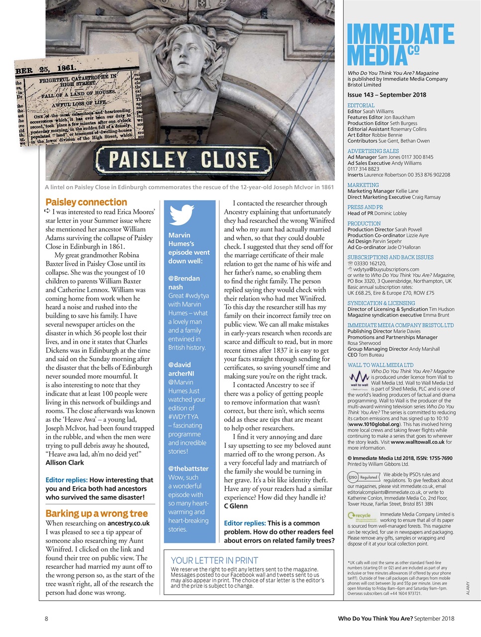 Who Do You Think You Are? Preview Pages