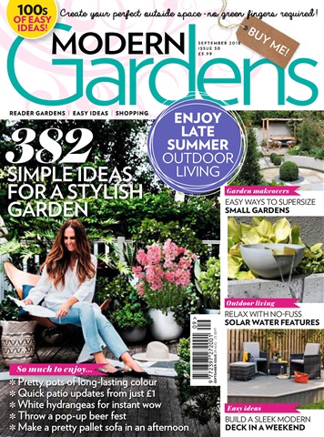 Modern Gardens issue September 2018