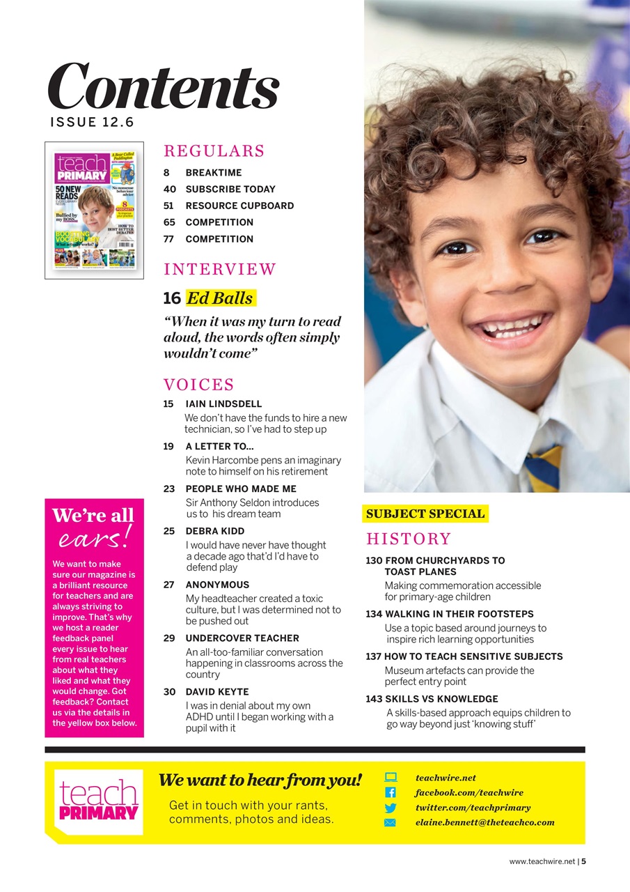 Teach Primary Preview Pages